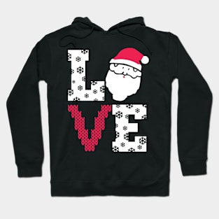 Love Christmas. Love Santa. Hoodie